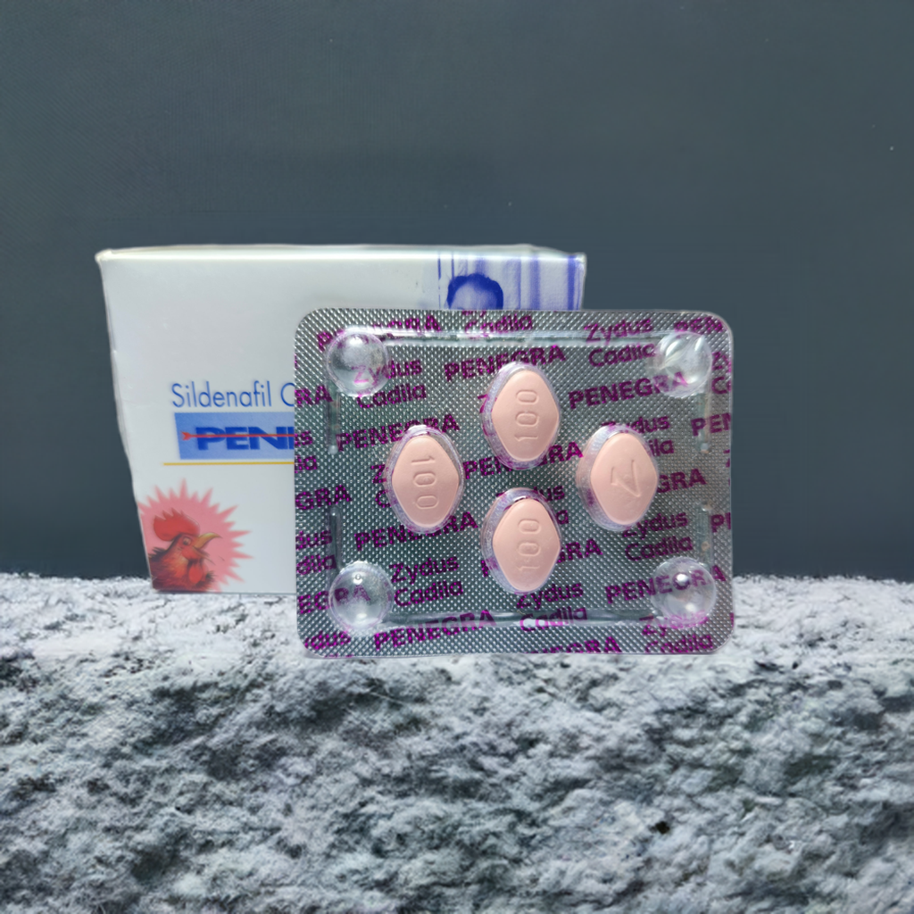 Pink Penegra Zydus 100mg – Zydus Cadila (India) 4 Tabs in a Pack